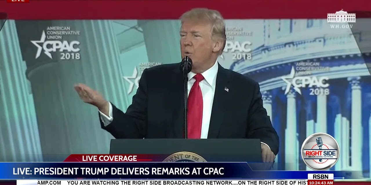 Donald Trump a vorbit la CPAC de o posibila revenire in politica