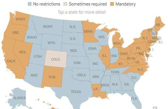 Americanii vaccinaţi nu mai sunt obligaţi să poarte mască în exterior decât dacă se vor afla în grupuri mari