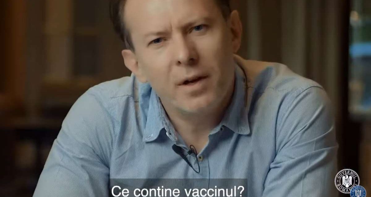 Noua campanie pro vaccinare ”bazată pe emoție” a lui Cîțu are la bază un plagiat oribil care scandalizează, nu emoționează