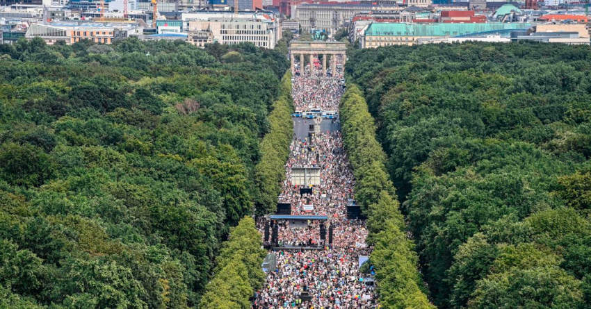 Berlinul interzice 12 proteste împotriva restricțiilor, programate în weekend