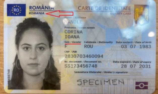 Pe noile cărți de identitate electronice termenul „sex” a fost înlocuit cu „gen”, lipsește tricolorul