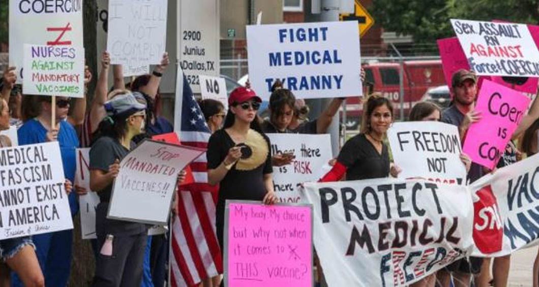 Sute de proteste împotriva restricțiilor și vaccinării obligatorii anti-COVID au avut loc în toată lumea