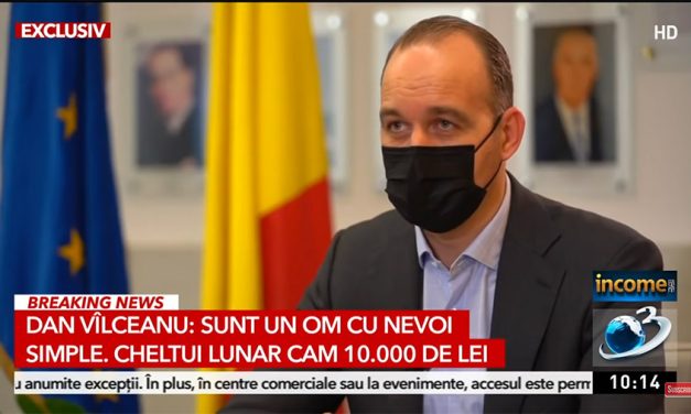 A demisionat ministrul Vîlceanu, omul cu nevoi simple de 10.000 de lei lunar
