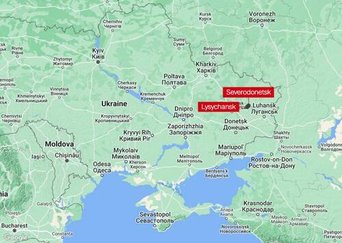 Rusia are controlul deplin asupra regiunii Luhansk odata cu căderea orasului Lysychansk