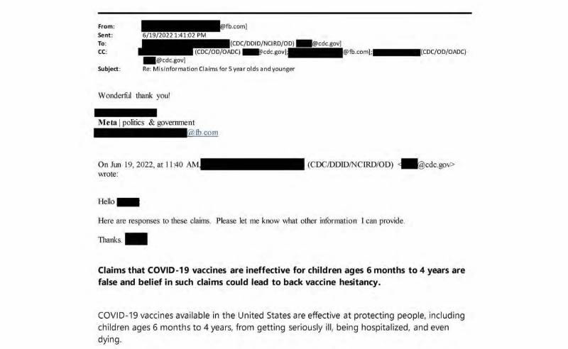 CDC a furnizat către Facebook informații eronate despre vaccinurile COVID-19