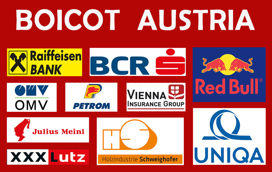 #boicotaustria – Lacrimi, furie și boicot. Decizii radicale luate de politicieni și afaceriști