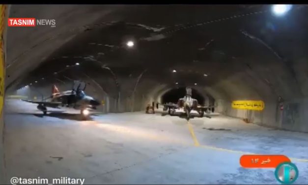 Iranul dezvăluie o bază aeriană subterană