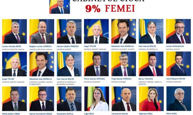 Egalitatea de gen e importantă pentru Ciucă de aceea femeile reprezintă 9% din guvern