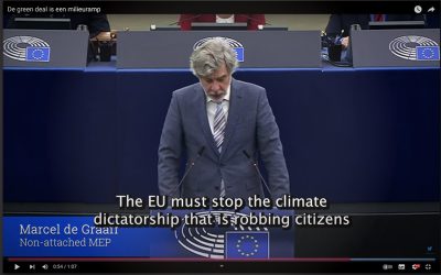 Un europarlamentar ia atitudine: „UE minte – dictatura climatică trebuie oprită!”