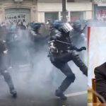 Peste 400 de polițiști francezi au fost răniți în timp ce protestele de Ziua Muncii au creat haos